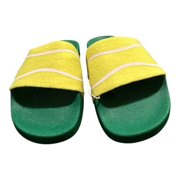 Tory Burch Tennis Ball Slide Sandals – Fluorescent Yellow/Green – Size 6 - Picture 7 of 7